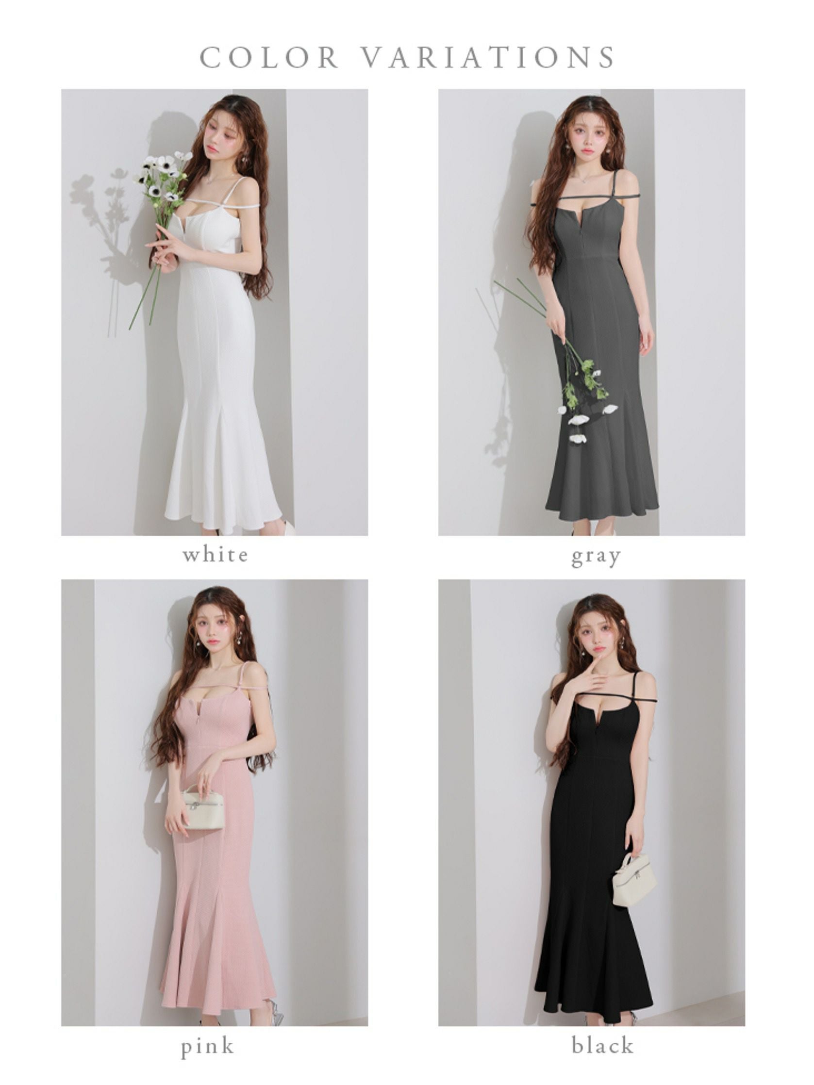 white/black/pink：7月中旬頃入荷予定】DEA. ディア バイ ローブド