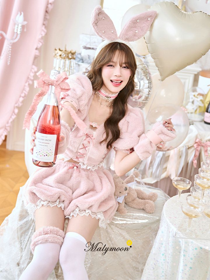 9点セット】Malymoon マリームーン スイートバニーラテセットアップ 9点セット】Malymoon マリームーン スイートバニーラテセットアップ