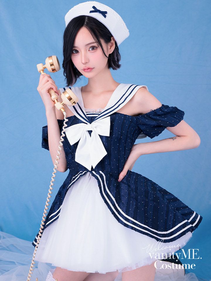 2点セット】Marine Etoile Sailor マリンエトワールセーラーネイビー