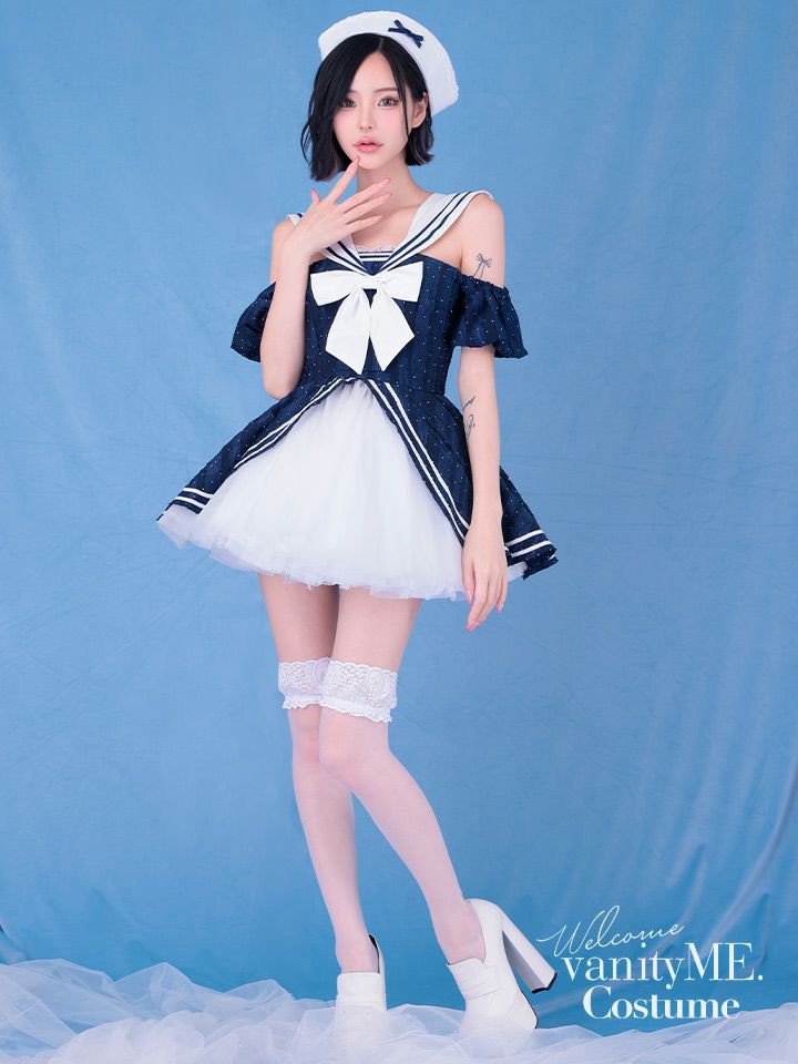 2点セット】Marine Etoile Sailor マリンエトワールセーラーネイビー