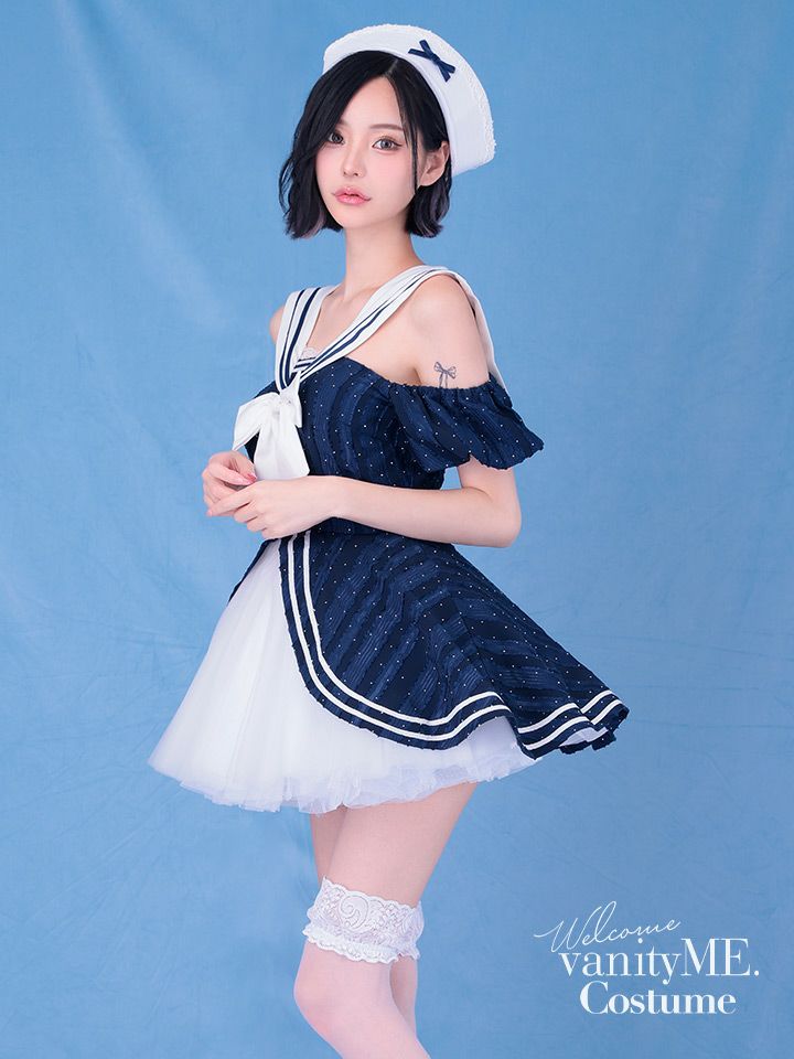 2点セット】Marine Etoile Sailor マリンエトワールセーラーネイビー