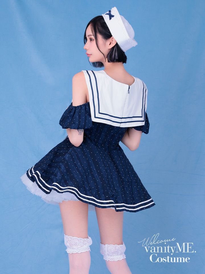 【2点セット】Marine Etoile Sailor マリンエトワールセーラー[ネイビー] vcsot-250235-1a