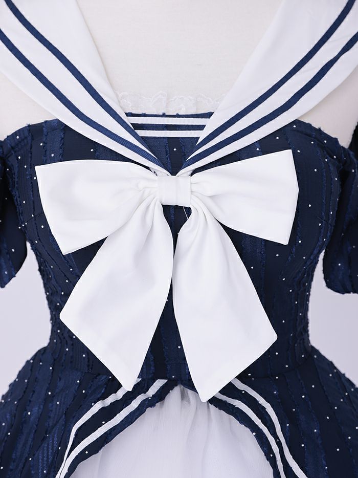 【2点セット】Marine Etoile Sailor マリンエトワールセーラー[ネイビー] vcsot-250235-1a