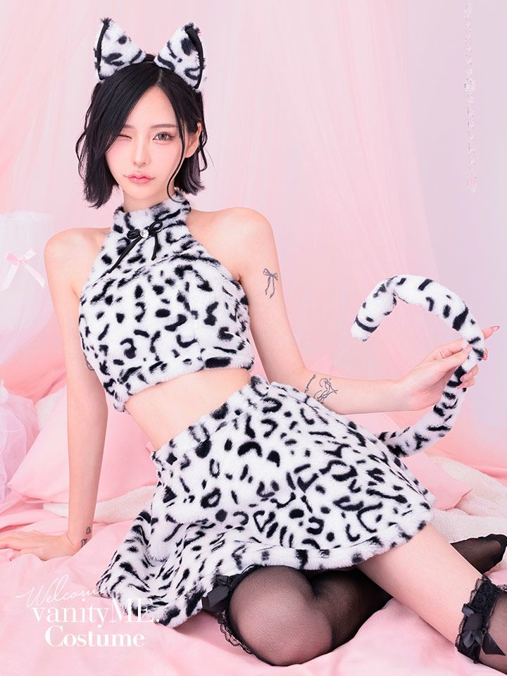 3点セット】TAILOR mew テイラー ミュー ヒョウ柄 ブラック vcsot