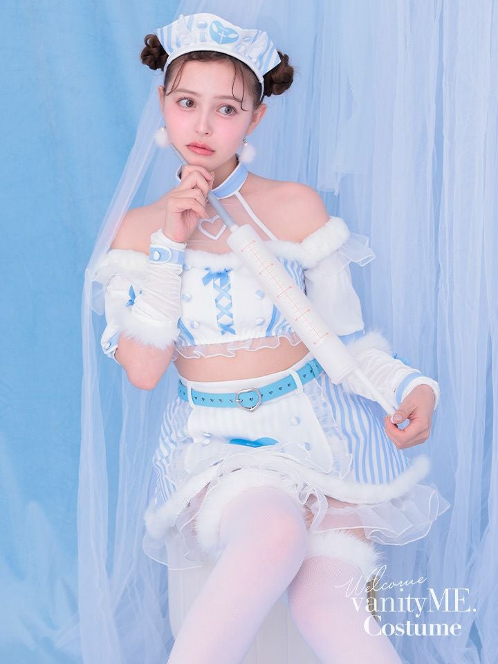 【10点セット】Malymoon マリームーン エンジェリックミルキーナース [ブルー] ml10261-1