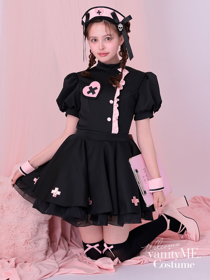 6点セット】Malymoon マリームーン ゴシックチェックメイドドレス