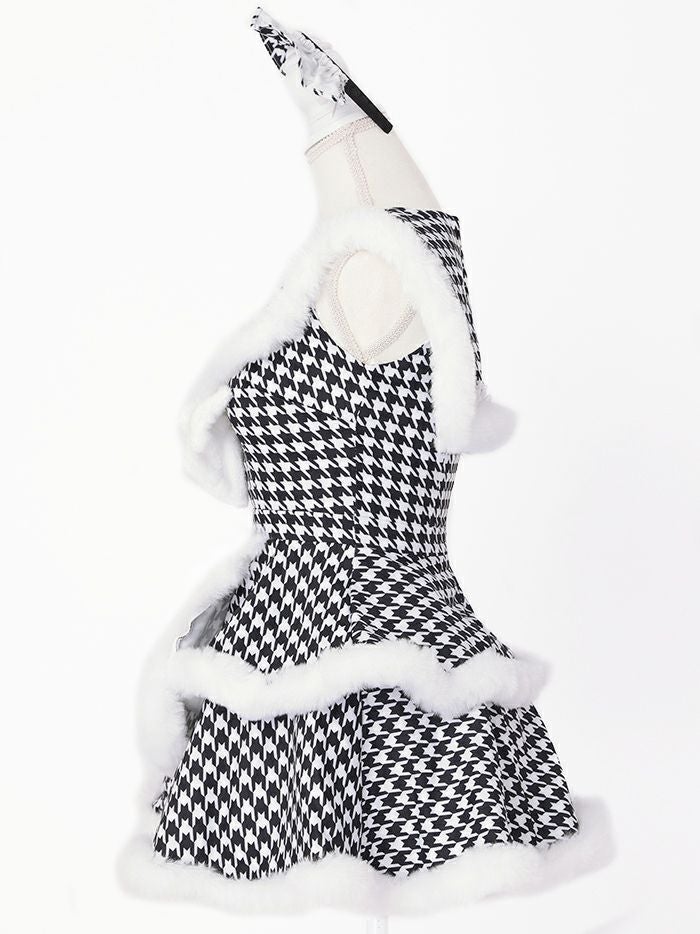 【4点セット】シュガーセーラーガールドレス ブラック vcsmd-250220-2