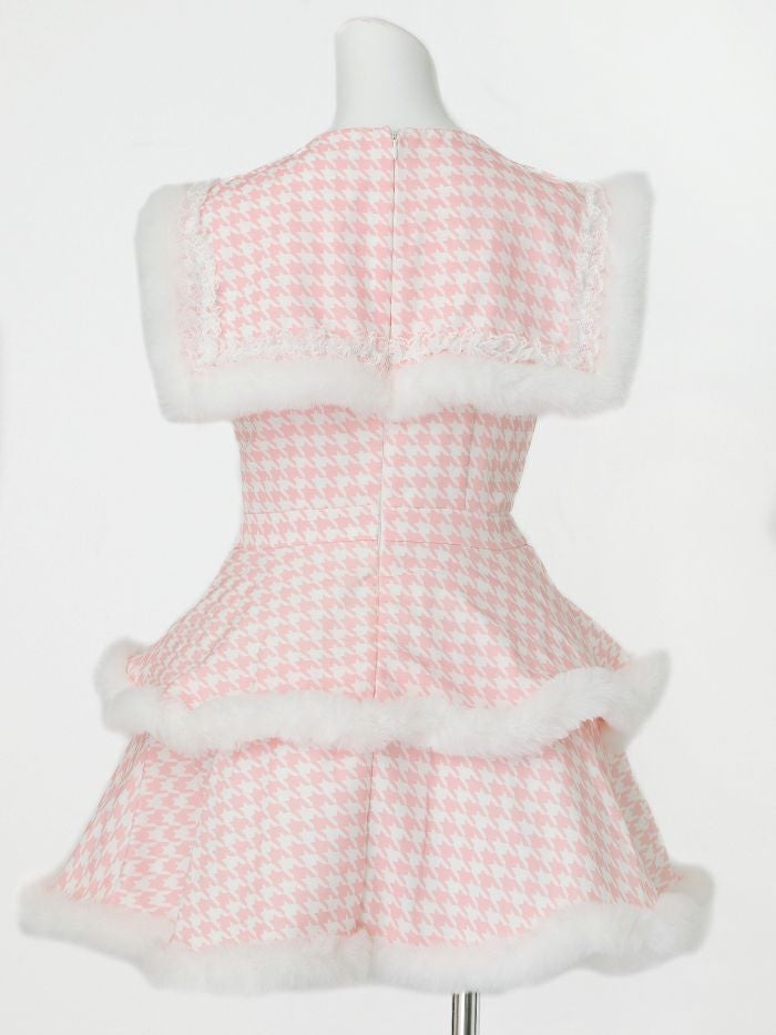 【4点セット】シュガーセーラーガールドレス ピンク vcsmd-250220-1