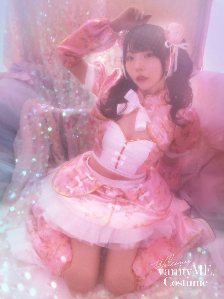 【6点セット】sweet dream china dress!! ピンク vcsch-23987-1