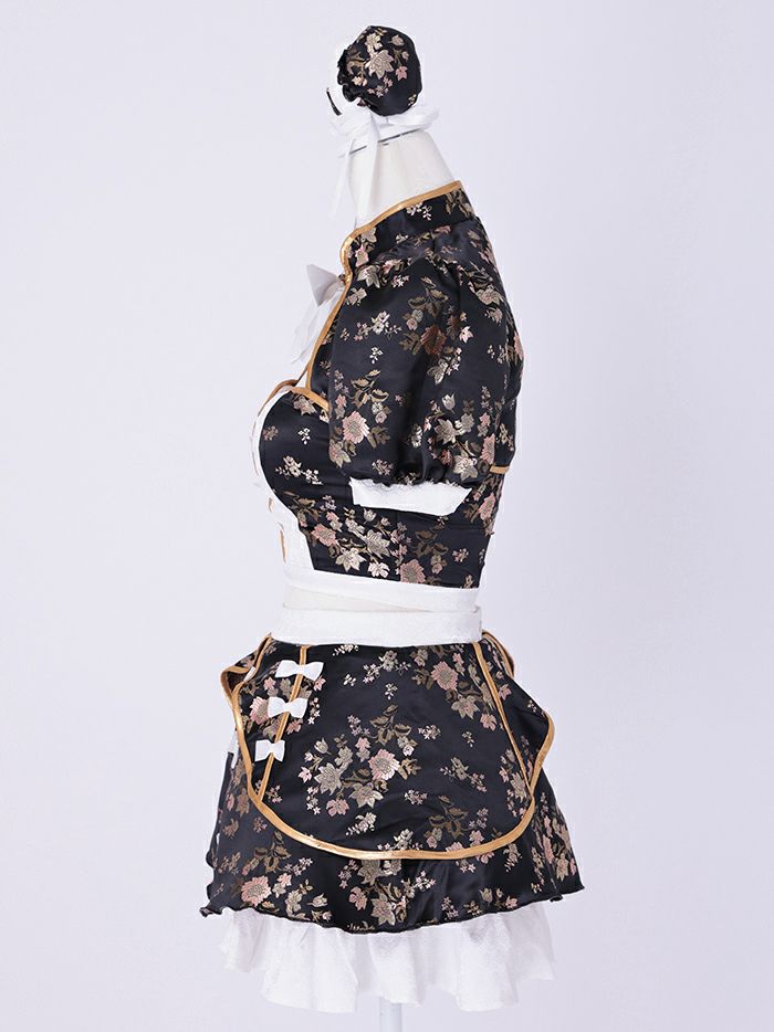 【6点セット】sweet dream china dress!! ブラック vcsch-23987-2