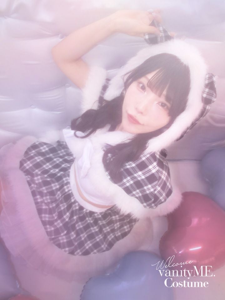 【3点セット】おてんばキャットドレス ブラック vcsct-23986-1