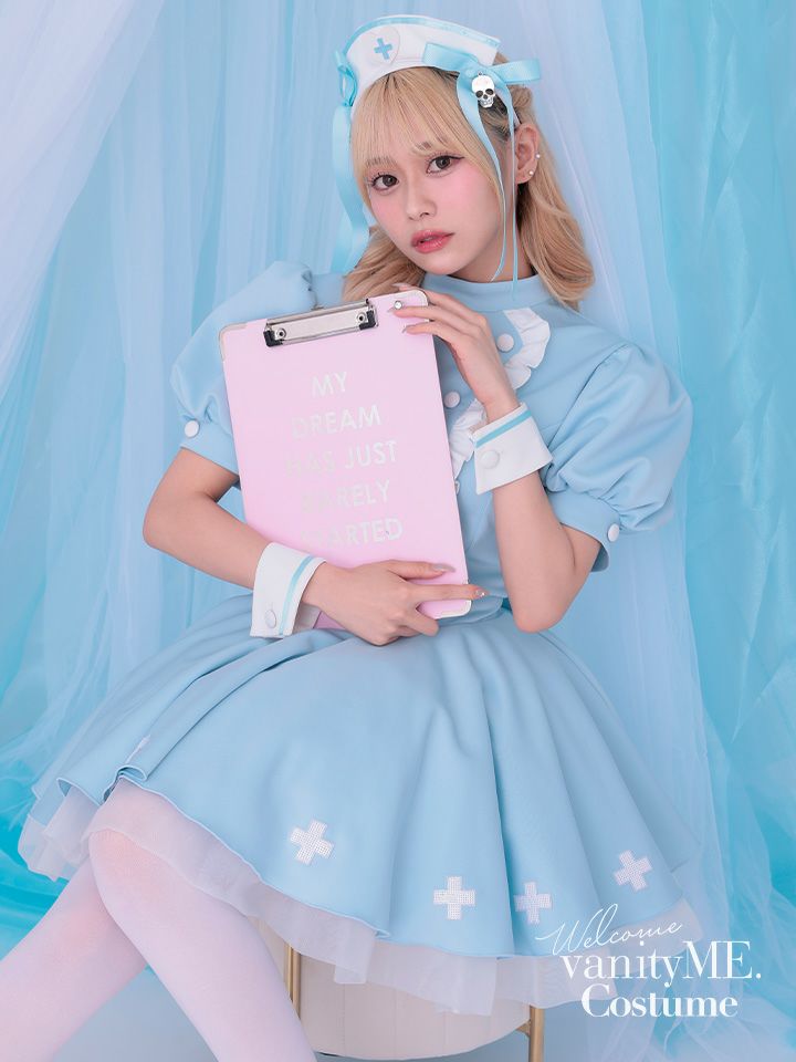 【5点セット】Malymoon マリームーン ラブティントスカルナース [ブルー] mlcs2510352