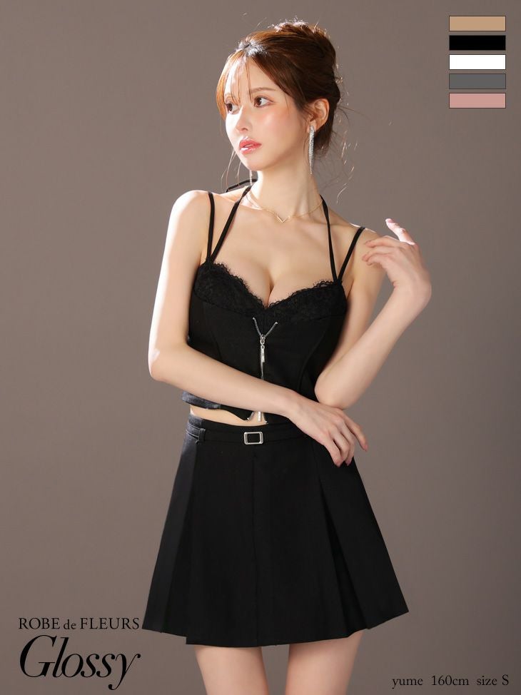black/white/8月下旬頃入荷予定】Glossy ローブドフルールグロッシー