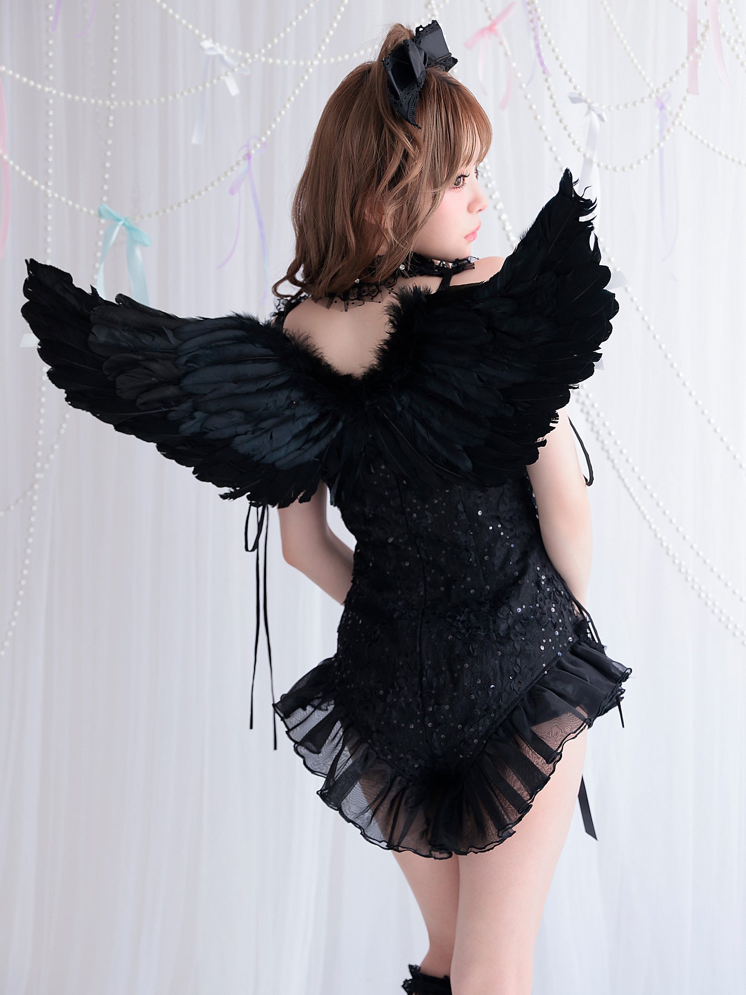 【5点セット】Coquette Angel コケット エンジェル ブラック vcsot-250229-1a