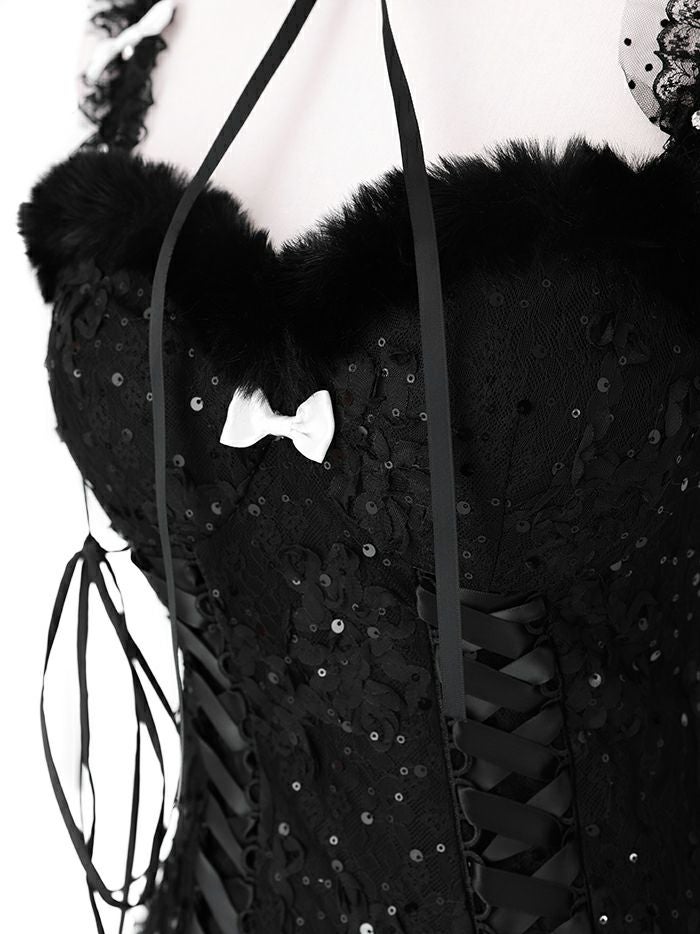 【5点セット】Coquette Angel コケット エンジェル ブラック vcsot-250229-1a