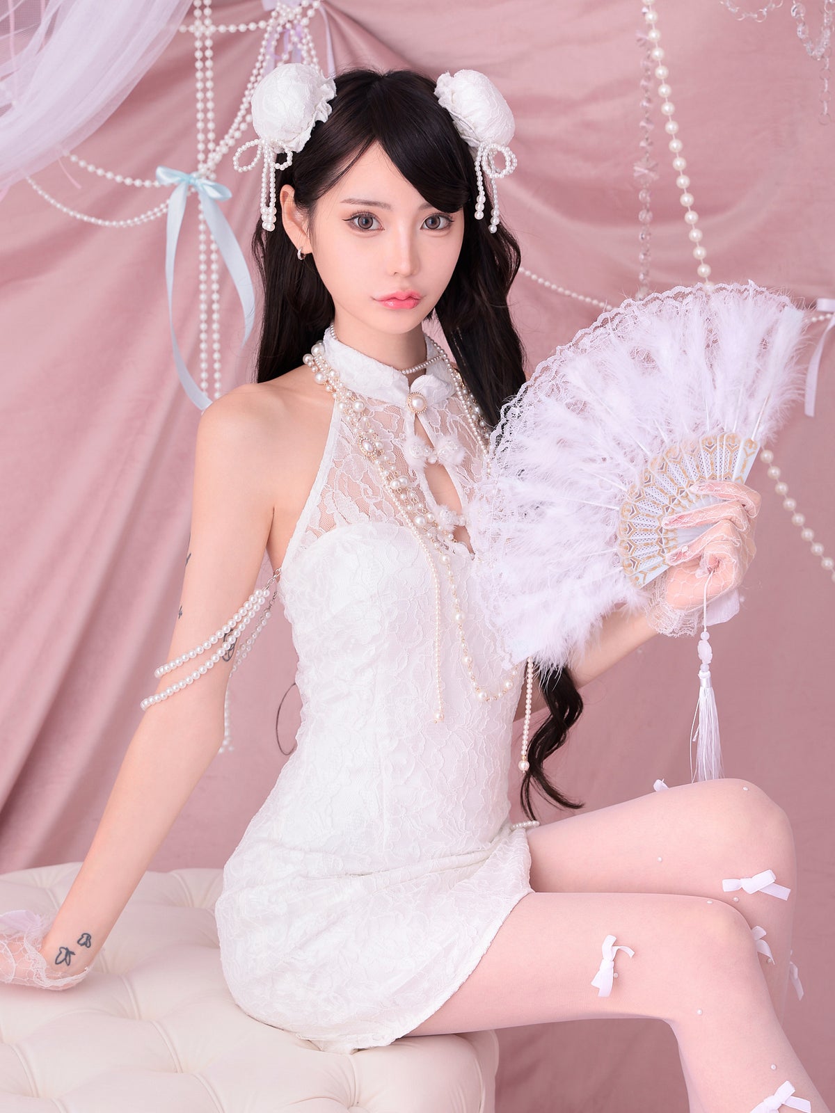 【2点セット】白月光 ハクゲッコウ チャイナ ホワイト 白 vcsch-23992-2
