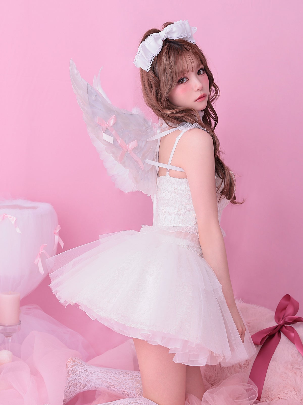 【5点セット】Tutu Baby Angel トゥトゥ ベイビー エンジェル ホワイト vcsot-250230-2a