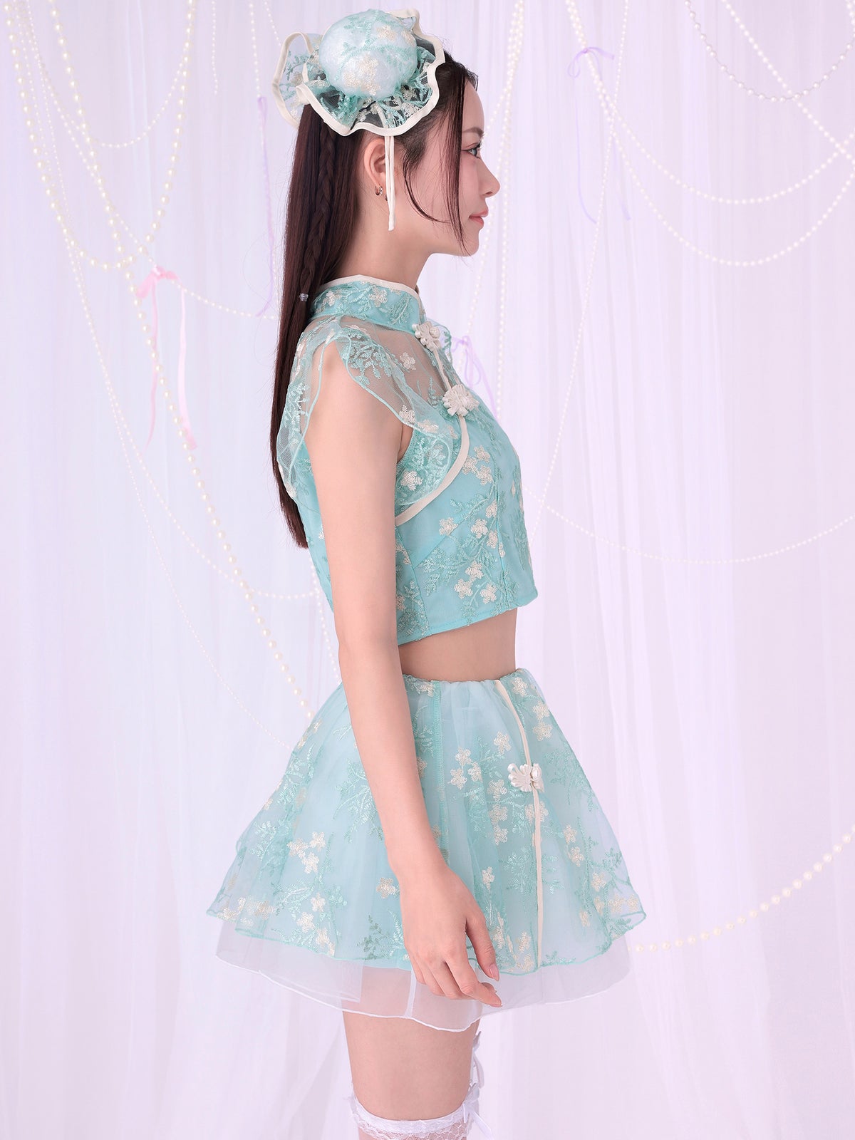 【3点セット】 Candy Blossom China キャンディー ブロッサム チャイナ ミント vcsch-23997-1