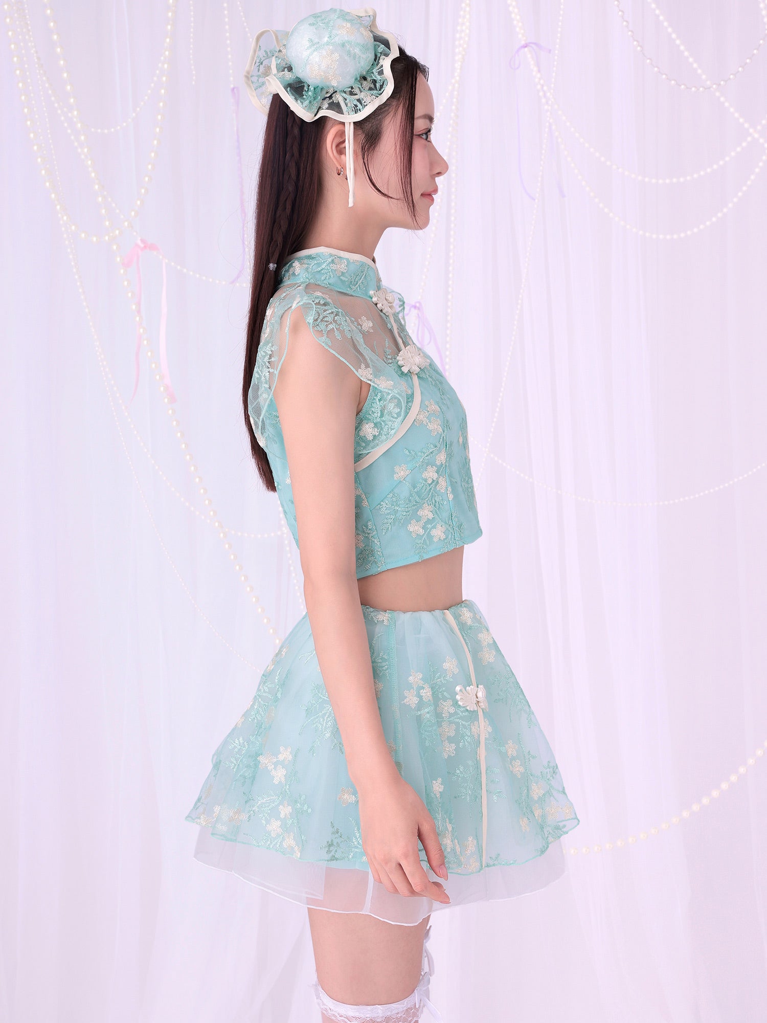 【3点セット】 Candy Blossom China キャンディー ブロッサム チャイナ ミント vcsch-23997-1