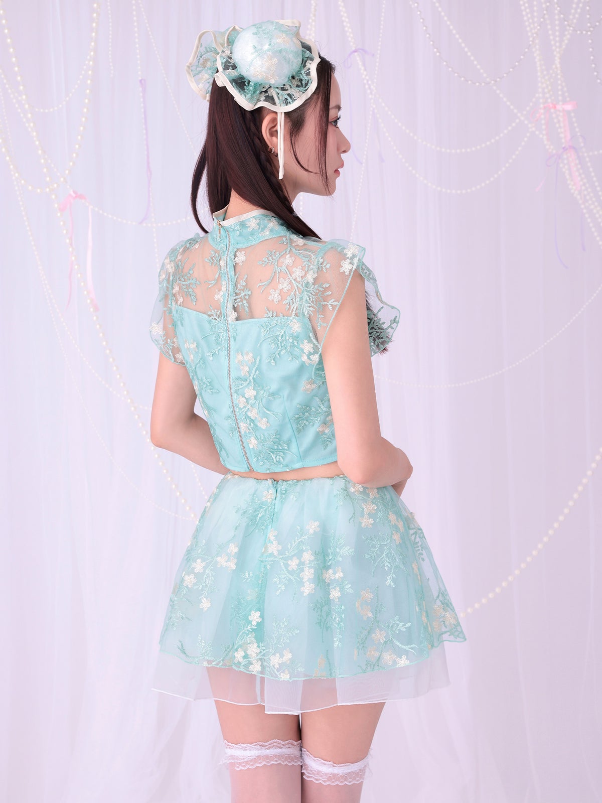 【3点セット】 Candy Blossom China キャンディー ブロッサム チャイナ ミント vcsch-23997-1