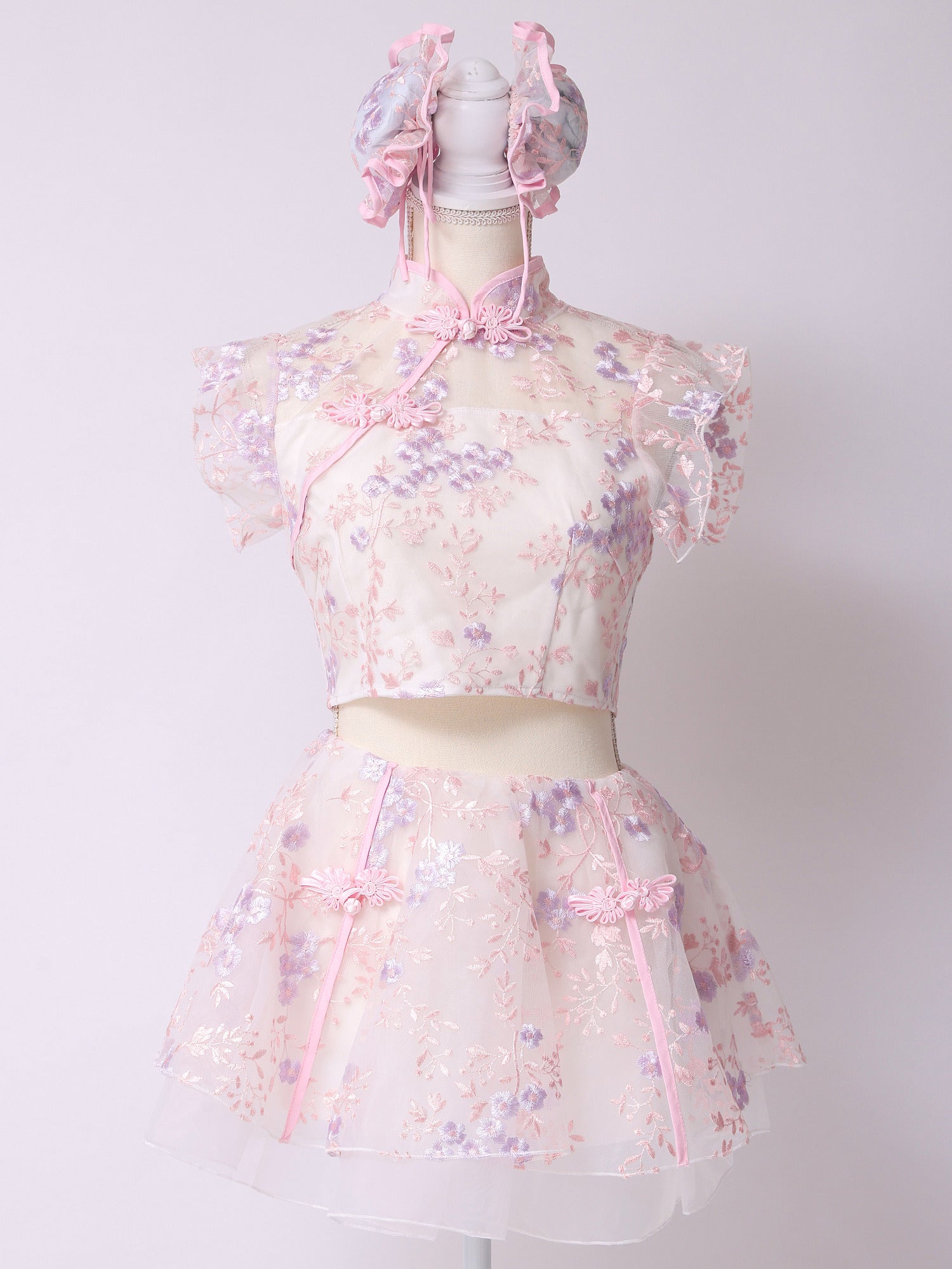 【3点セット】 Candy Blossom China キャンディー ブロッサム チャイナ ピンク vcsch-23997-2