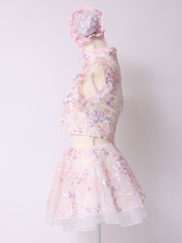 【3点セット】 Candy Blossom China キャンディー ブロッサム チャイナ ピンク vcsch-23997-2