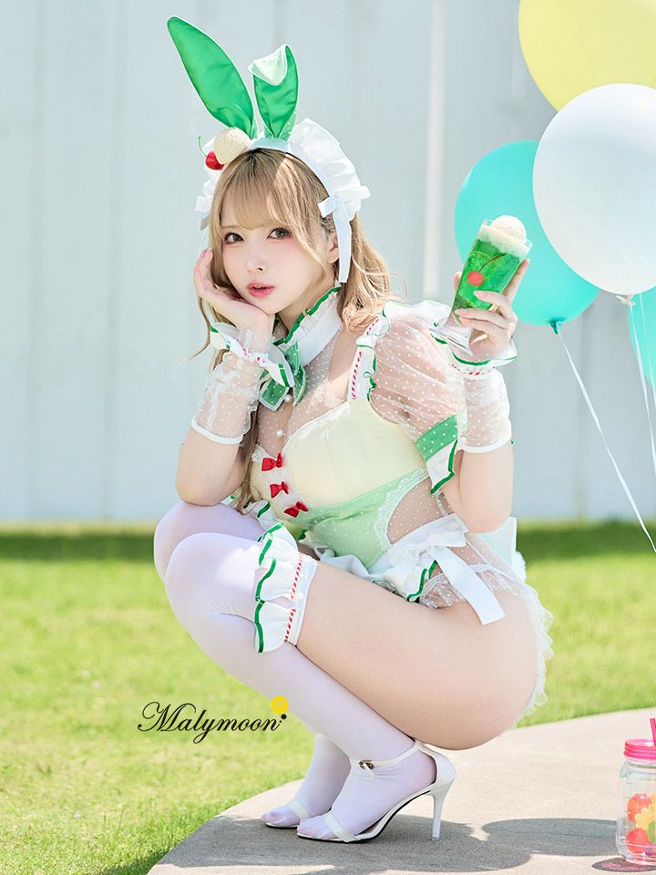 8点セット】Malymoon マリームーン クリームソーダバニーメイド