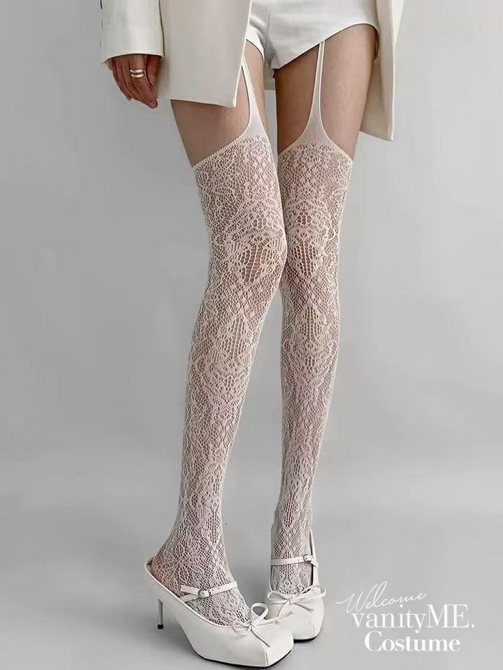 網ガーターストッキング