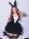 【2点セット】diamond jewelry bunny ダイアモンドジュエリーバニー スカート ブラック vcsbn-250238-2