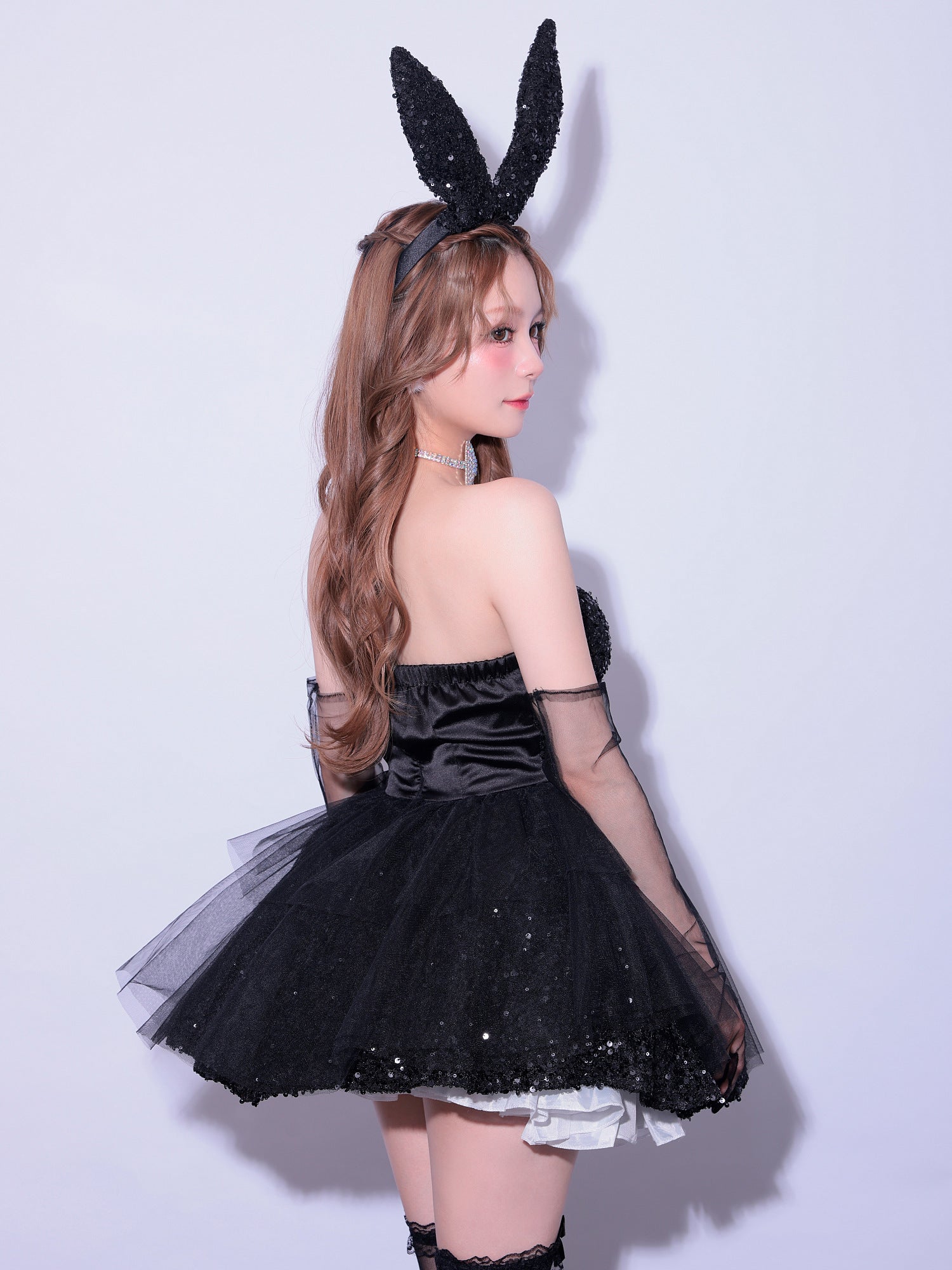 【2点セット】diamond jewelry bunny ダイアモンドジュエリーバニー スカート ブラック vcsbn-250238-2