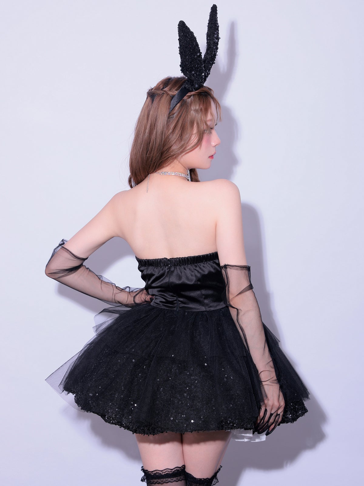 【2点セット】diamond jewelry bunny ダイアモンドジュエリーバニー スカート ブラック vcsbn-250238-2