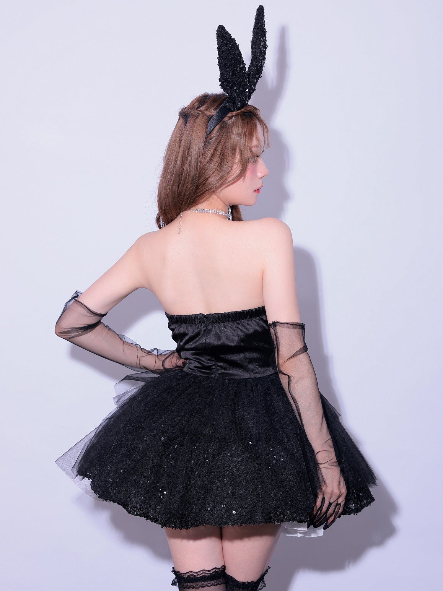 【2点セット】diamond jewelry bunny ダイアモンドジュエリーバニー スカート ブラック vcsbn-250238-2