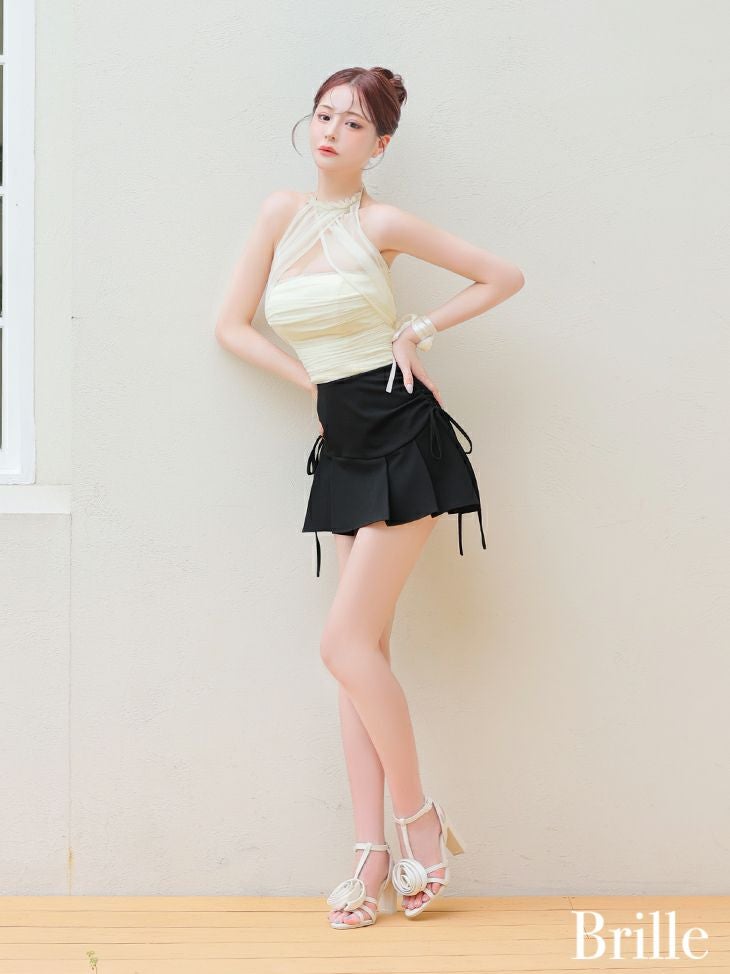 Brille ブリエ Soleil de brille setup dress ソレイユブリエセットアップミニドレス brille3386