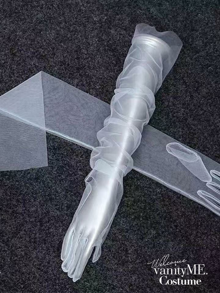 チュールロンググローブ