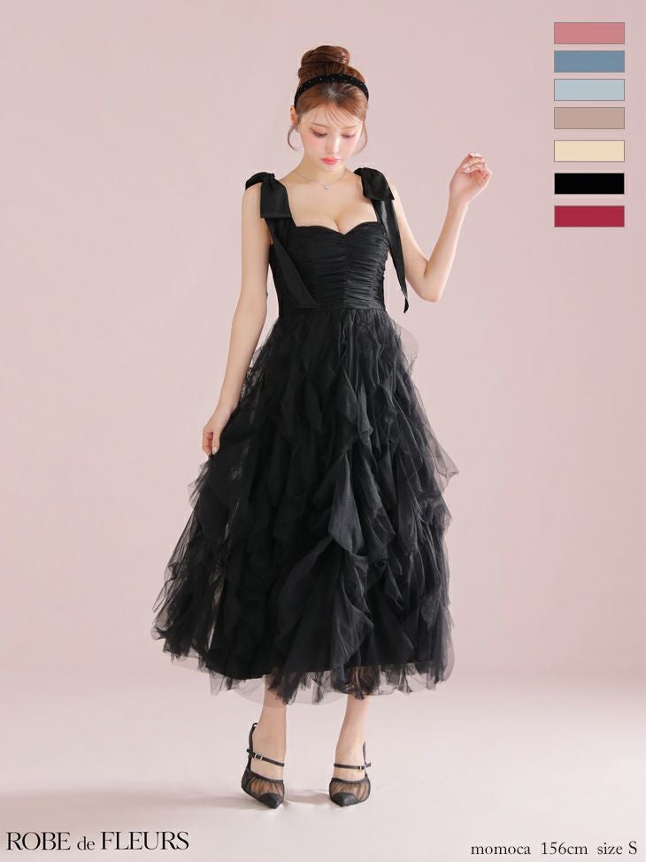 ROBE de FLEURS ローブドフルール 【XS～Lサイズあり】ボリューム