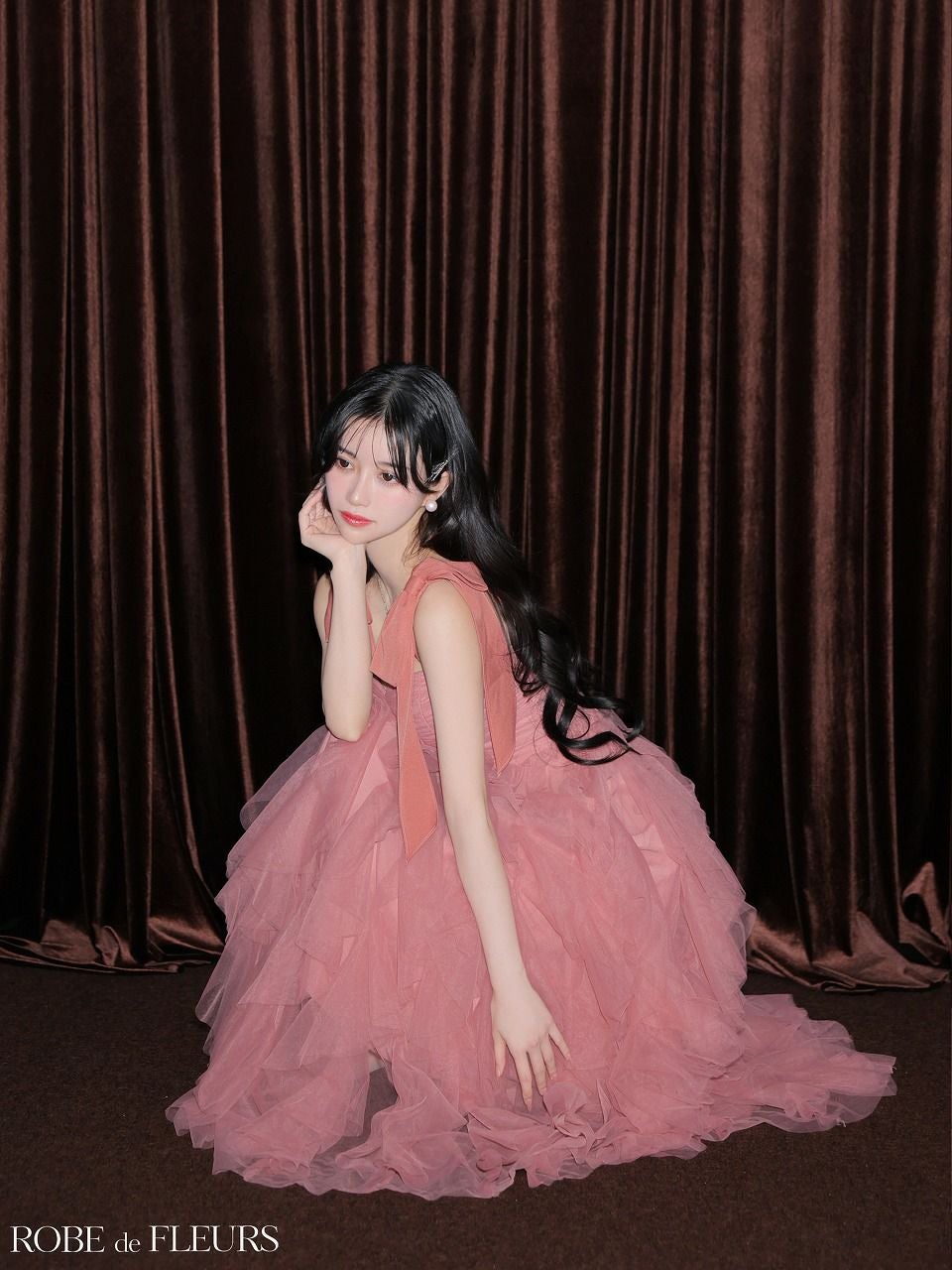 ROBE de FLEURS ローブドフルール 【XS～Lサイズあり】ボリューム