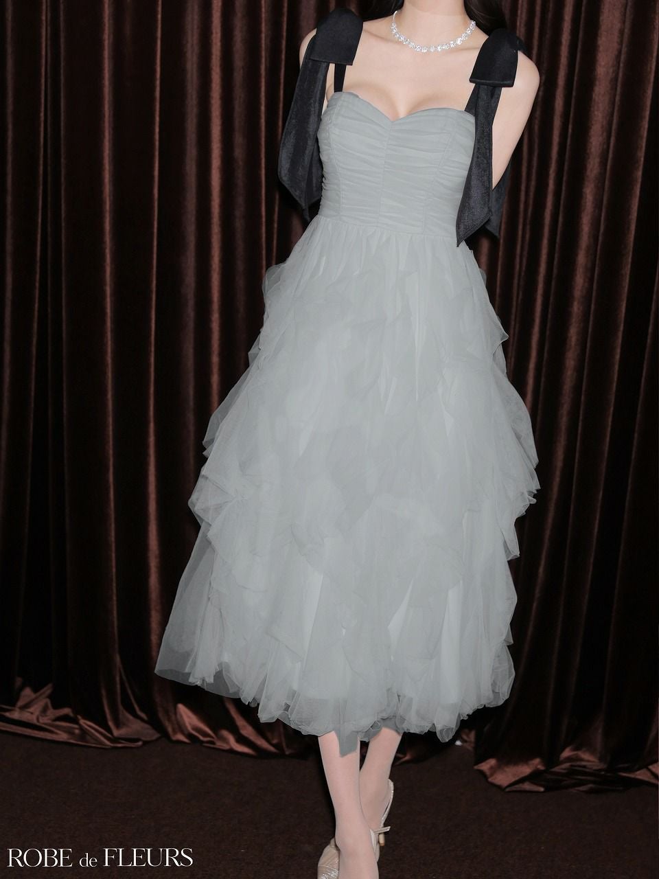 2月下旬頃入荷予定】ROBE de FLEURS ローブドフルール 【XS～Lサイズ