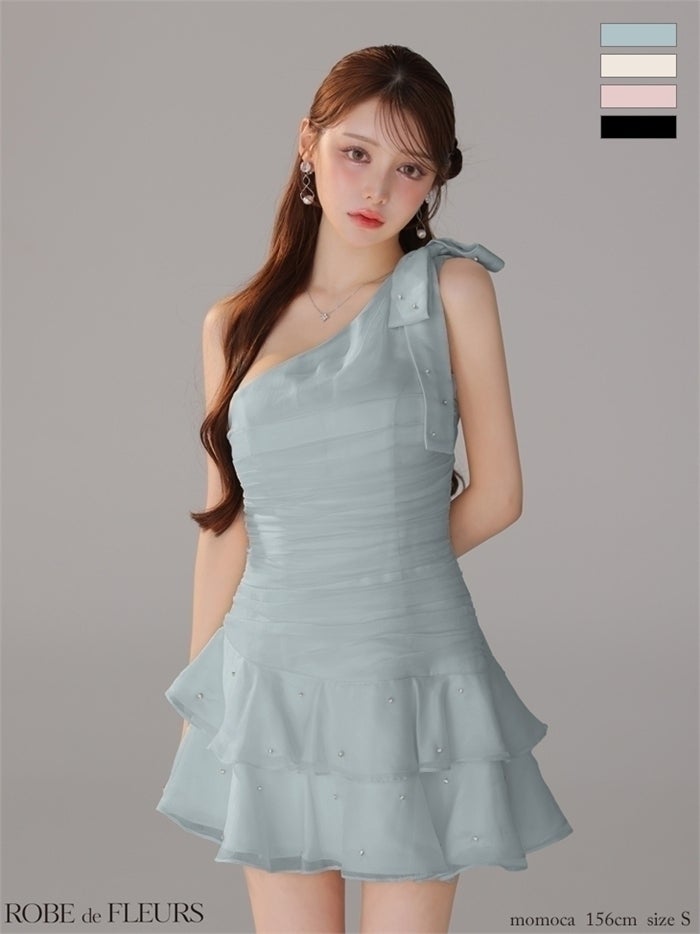 black/pink/ivory:8月下旬頃入荷予定】ROBE de FLEURS ローブド