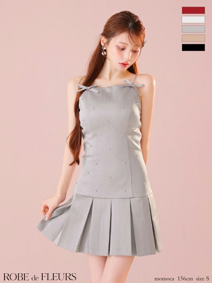 ROBE de FLEURS ローブドフルール サテンビジューリボンボックス