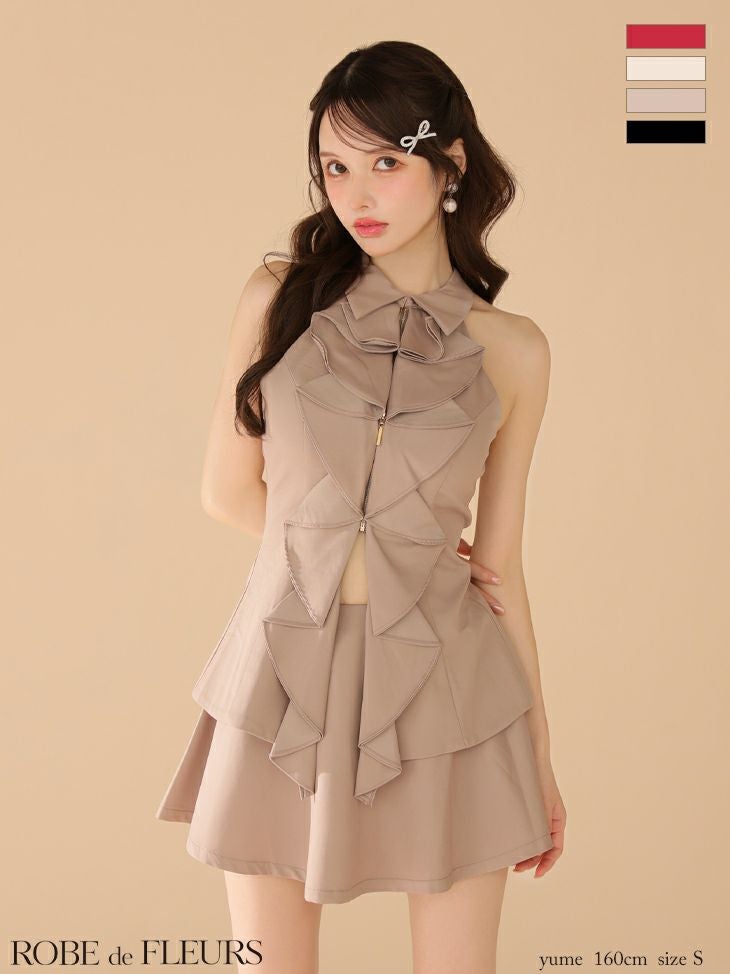 ROBE de FLEURS ローブドフルール サテンビジューリボンボックス