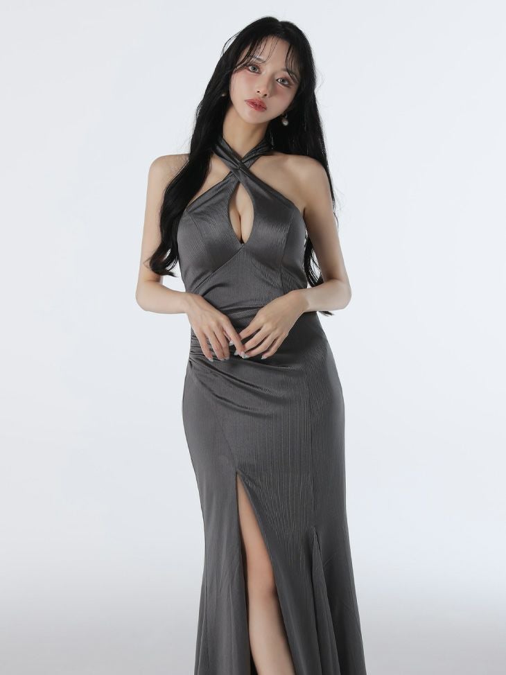 Glossy ローブドフルールグロッシー 【XS～Lサイズあり】サテンバスト