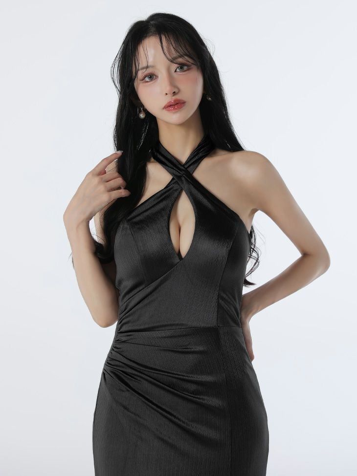 Glossy ローブドフルールグロッシー 【XS～Lサイズあり】サテンバスト