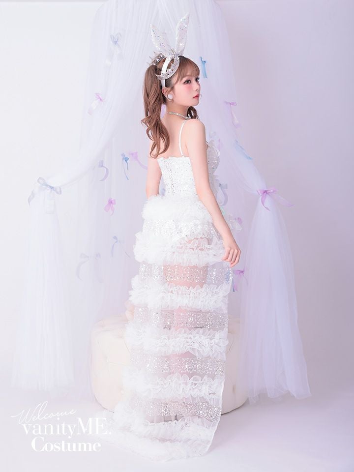 【3点セット】diamond 10th bunny 10周年 バニー ホワイト vcsbn-230628-3