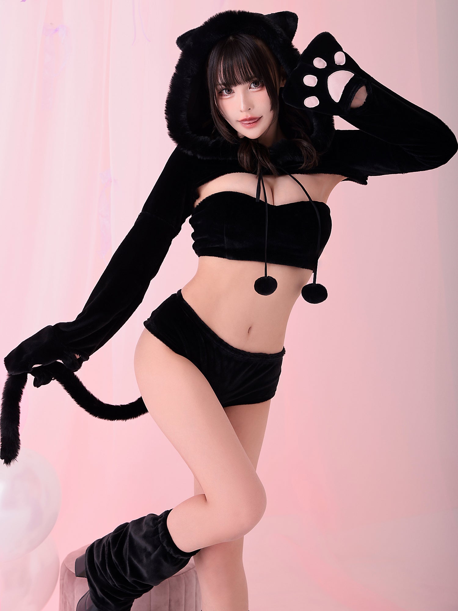 【4点セット】Black Bear Babe ブラック・ベア・ベイブ vcsot-23993-1