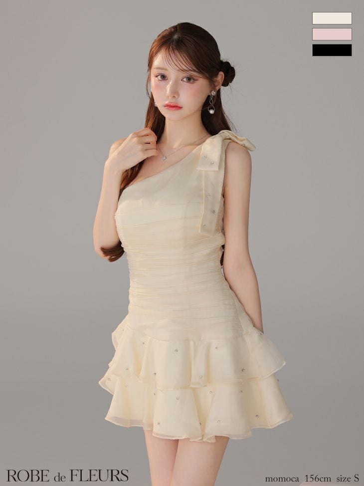 ROBE de FLEURS ローブドフルール 【XSサイズあり】サテンワン