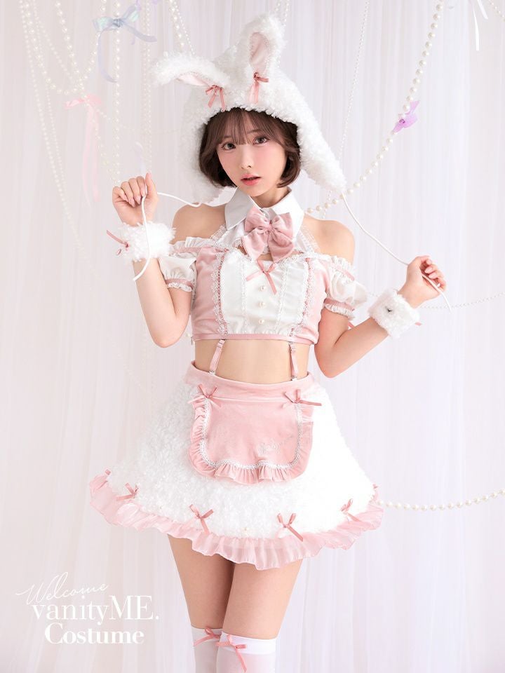 VANITYME ときめきバニー ピンク コスプレ Malymoon Pink | バニーコスプレ専門店 公式通販 | BUNNY CHAN HOUSE（バニー