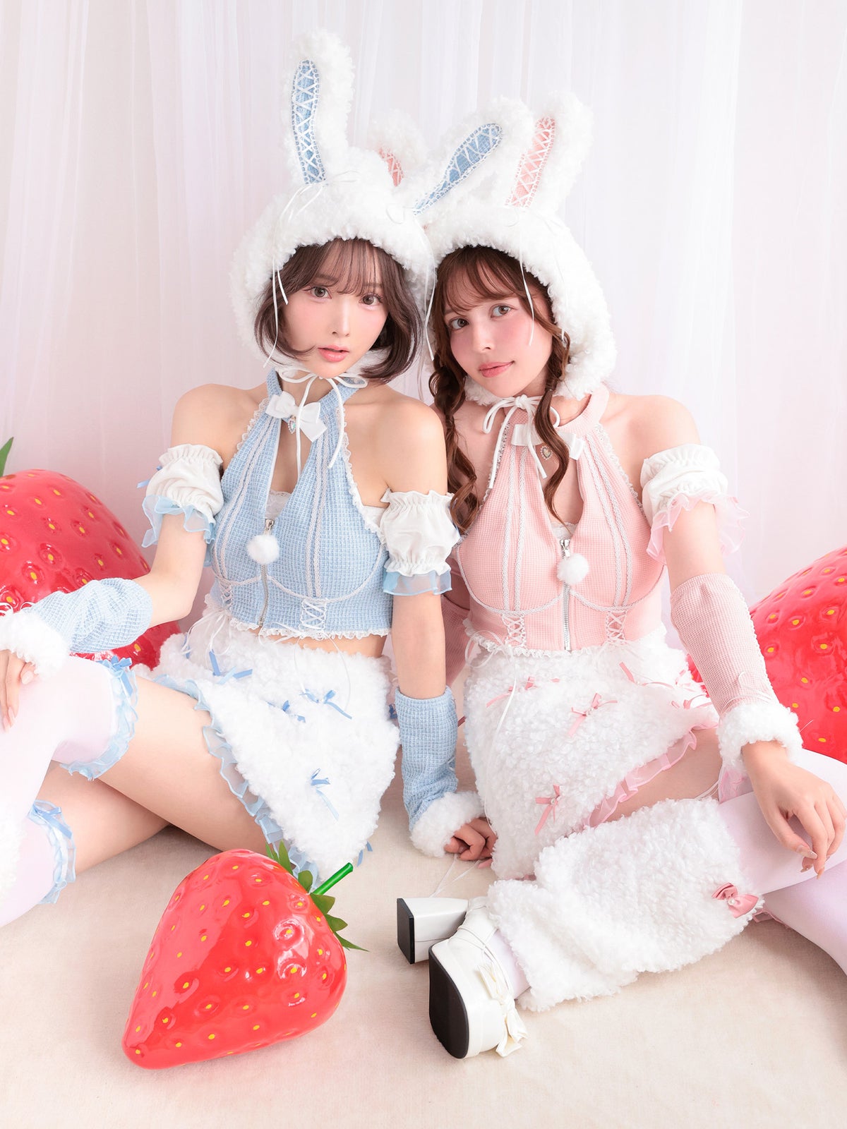 【10点セット】 vanityME. × Malymoon プティフールリボンバニー ピンク mlcs25029-1