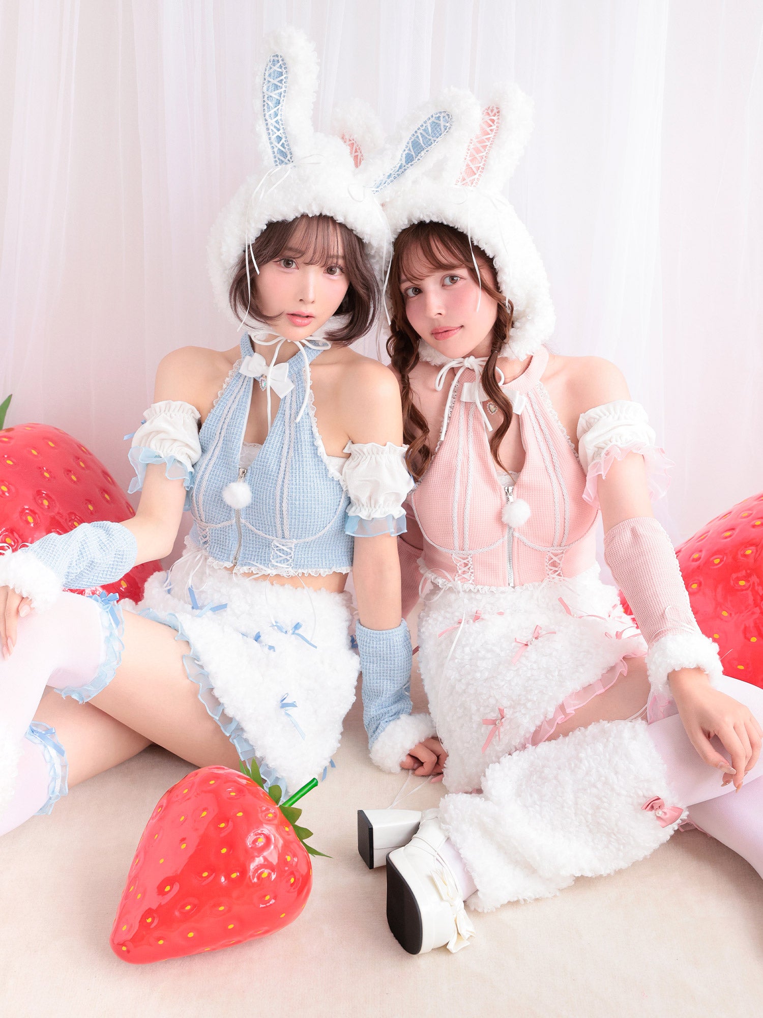 【10点セット】 vanityME. × Malymoon プティフールリボンバニー ピンク mlcs25029-1