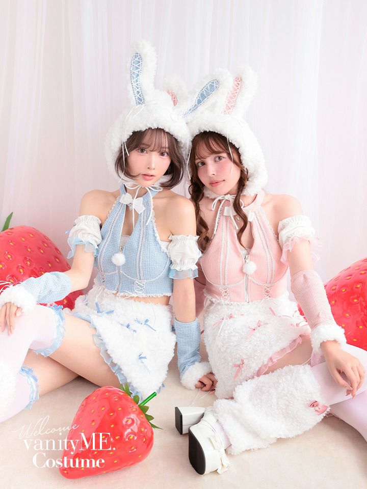 【10点セット】 vanityME. × Malymoon プティフールリボンバニー ブルー mlcs25029-2