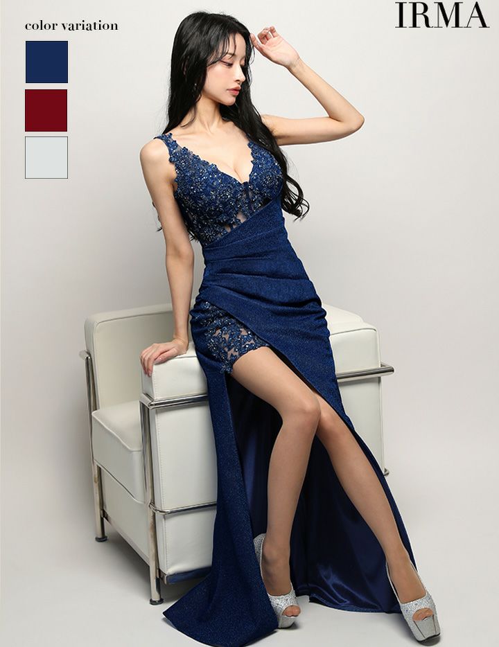 IRMA キャバドレス Sサイズ ローブドフルール IRMAキャバドレスSサイズ